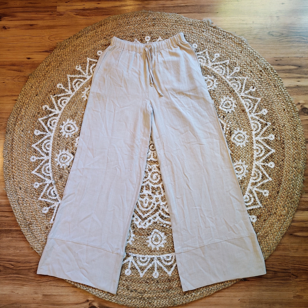 BNWT Livom Linen Blend Pants